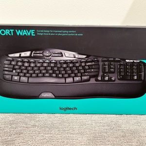 Logitech MK550 Wireless Wave K350 Keyboard